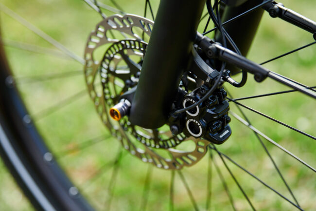 E-Bikes verfügen über hochmoderne Bremssysteme. (Foto: Kalkhoff)