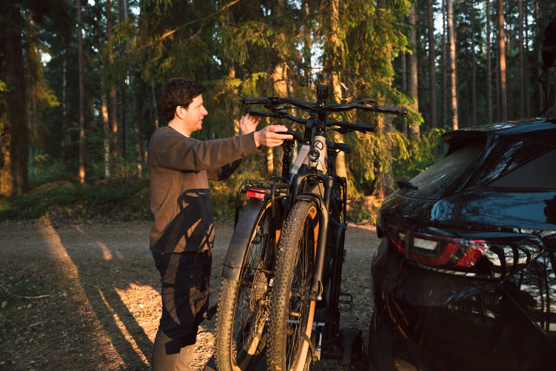 Roadtrip mit Bike: Wie kann ich mein E-Bike transportieren? (Foto: Hannah Seidel)
