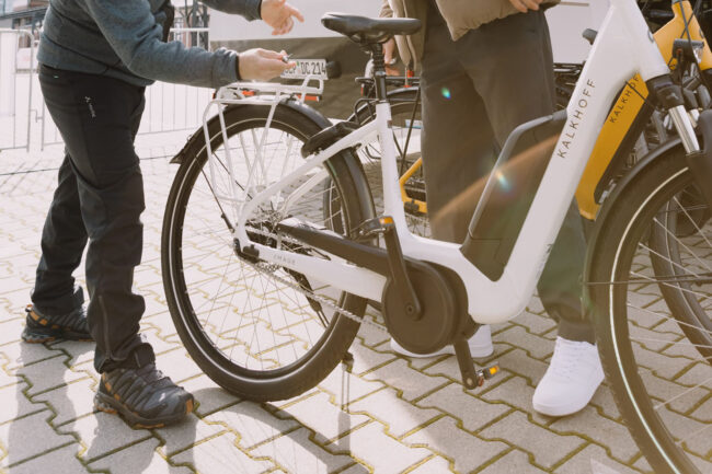 Die Akku-Kapazität ist eine entscheidende Größe beim E-Bike Kauf. (Foto: Kalkhoff)