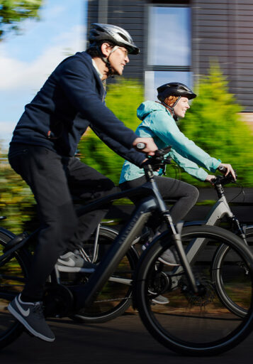Der Kalorienverbrauch ist auf dem E-Bike geringer als beim klassischen Radfahren. (Foto: Kalkhoff)(317)